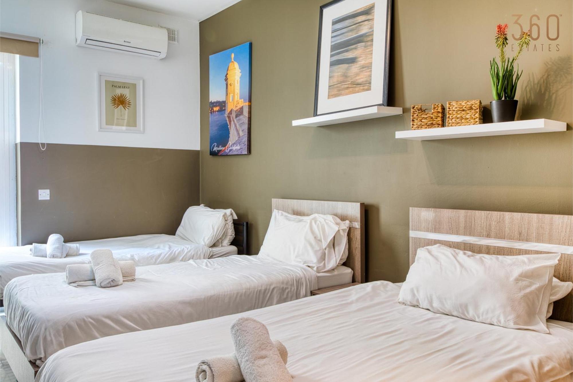 A Lovely 3 Bedroom, 3 Baths Home In The Centre Of Gzira By 360 Estates 외부 사진