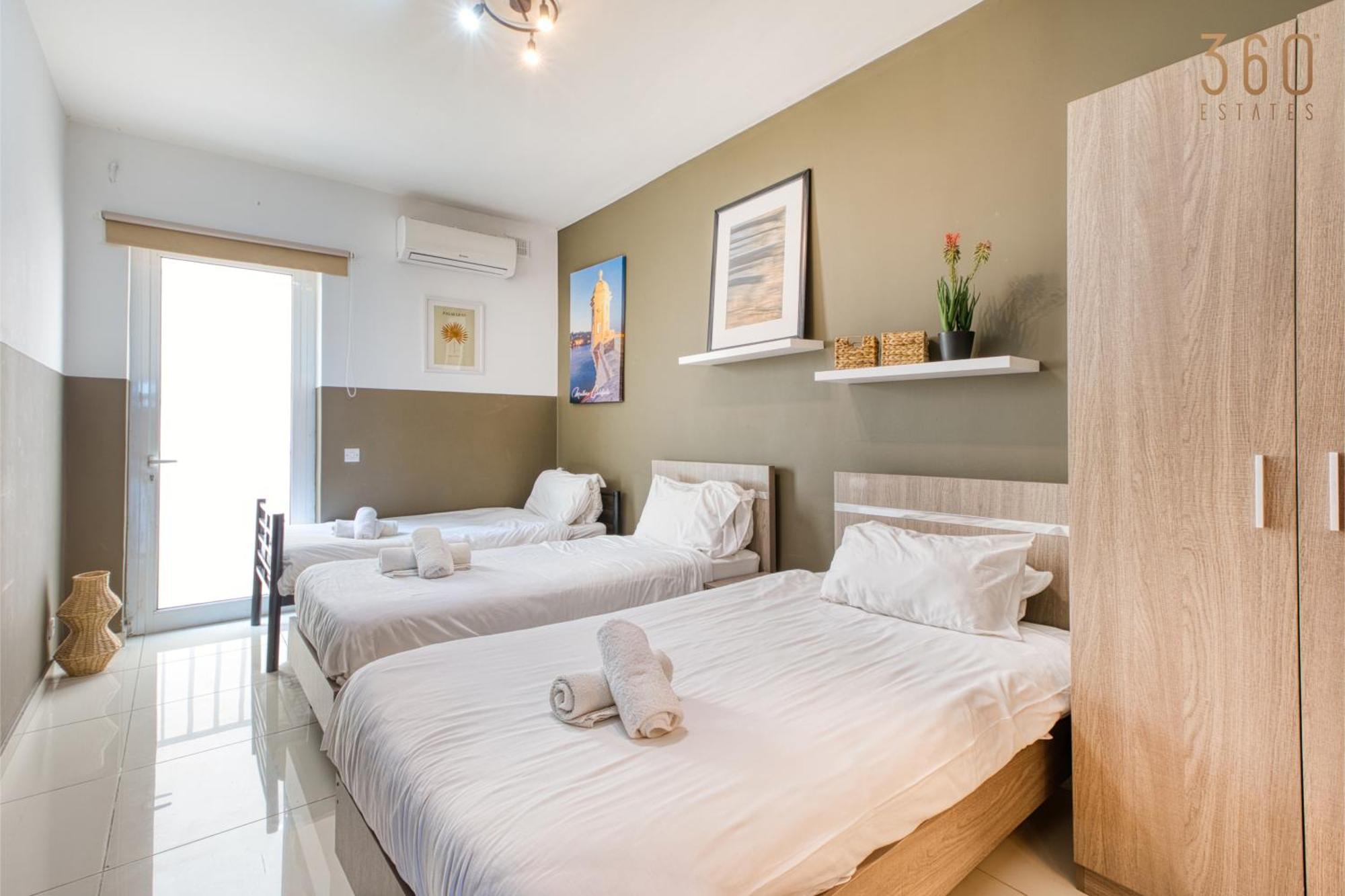 A Lovely 3 Bedroom, 3 Baths Home In The Centre Of Gzira By 360 Estates 외부 사진